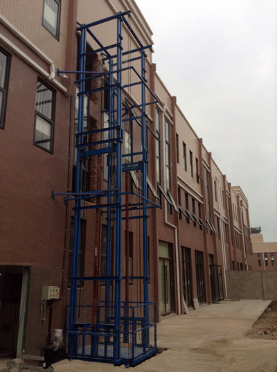 液壓升降貨梯-導軌鏈條式 液壓升降貨梯-導軌鏈條式